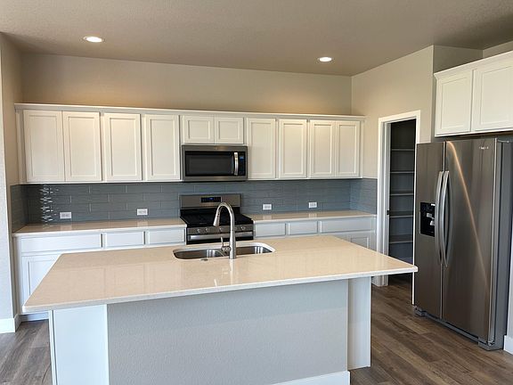 Large open kitchen