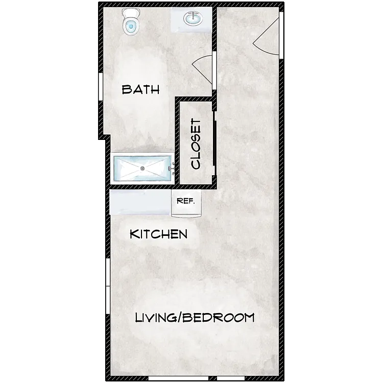 Floor plan B