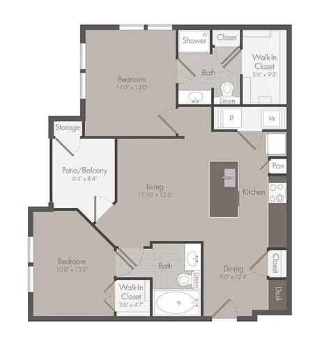 Floor plan B1