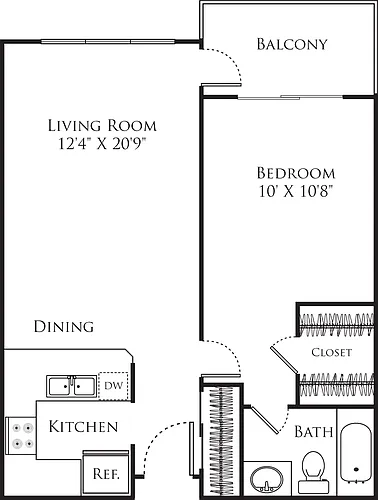 Floor plan The Venice