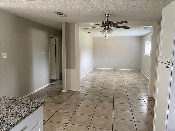 Living area open to kitchen