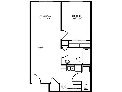 Floor plan Iriquois