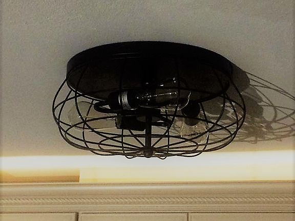new lighting/Edison bulbs