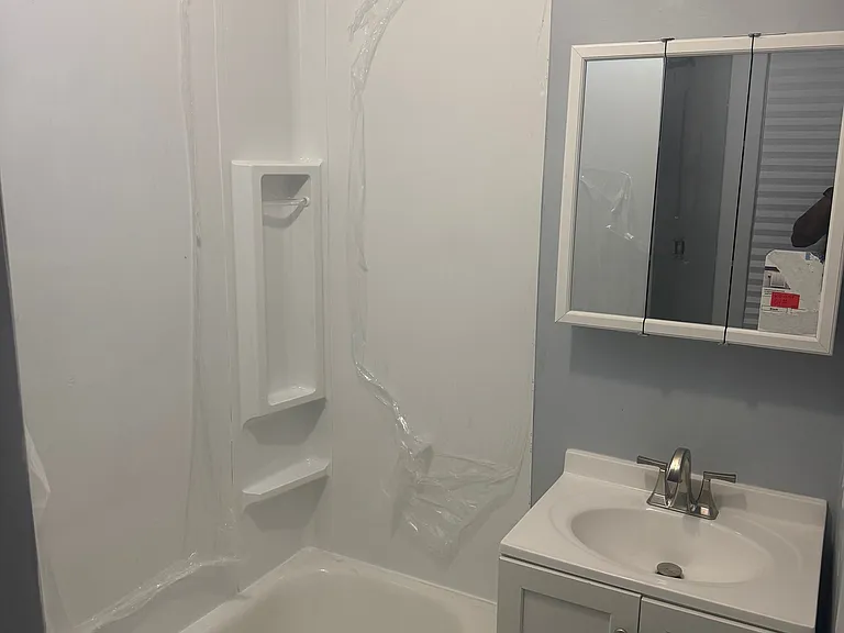 Unit A bathroom