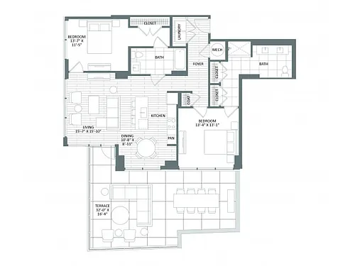 Floor plan E5-ADA