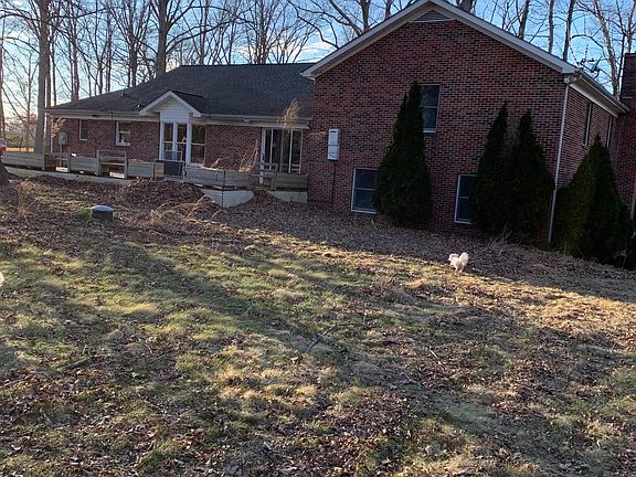 rear of home