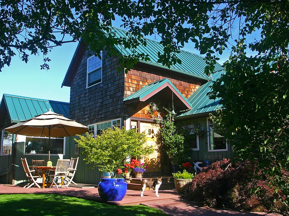 front entrance/garden