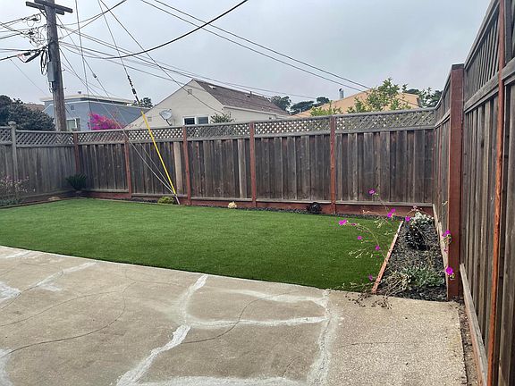 Fenced Backyard