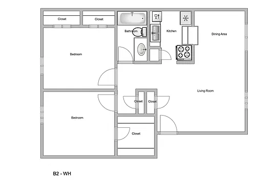 Floor plan B4