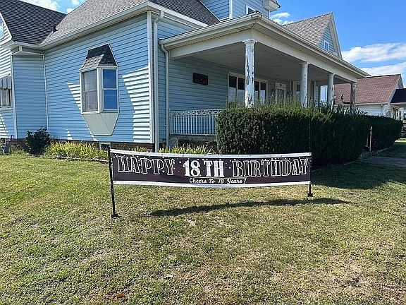 South East corner of house