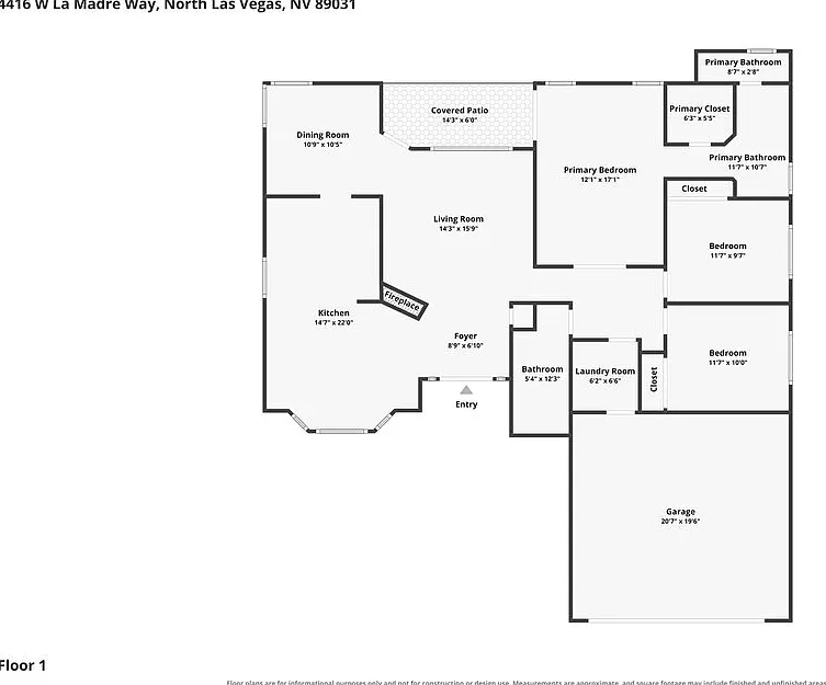3 bed, 2.0 bath, 1509 sqft, $2,115 — Photo 2