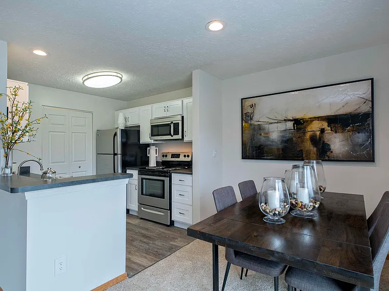 Renovated Kitchens in 1 and 2 bedrooms