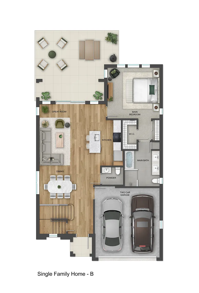 Floor plan D3 - 4 Bed House - NEW BUILD