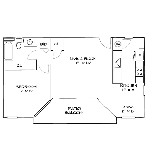Floor plan Design 1A Premier 2