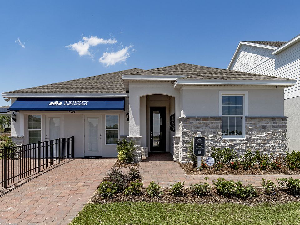 Hayden elevation 1 with stone