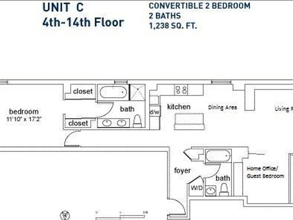 2nd image of 44-27 Purves St #6C