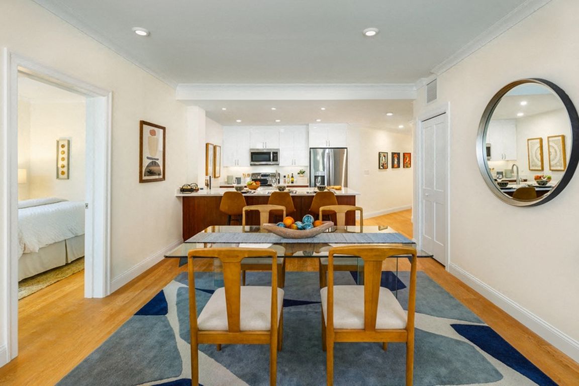 Adams Building Dining Area and Kitchen