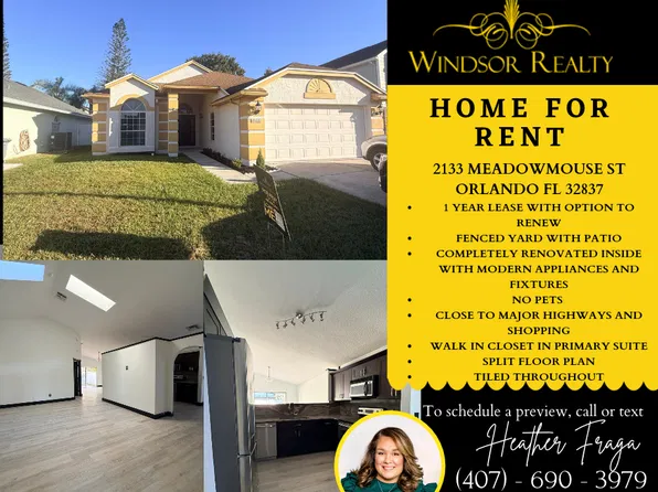 2133 Meadowmouse St, Orlando, FL 32837