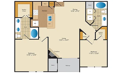 Floor plan B1