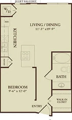 The Carrollton floor plan Ambrose