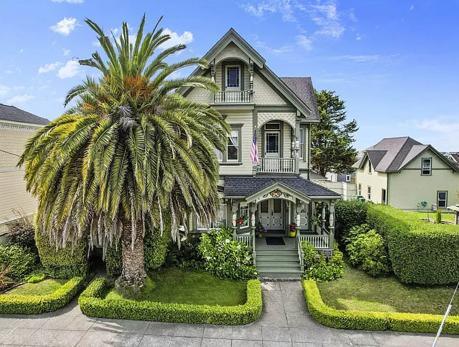 front of main house