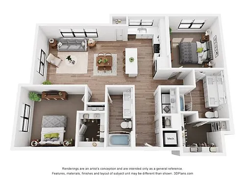 Floor plan B38