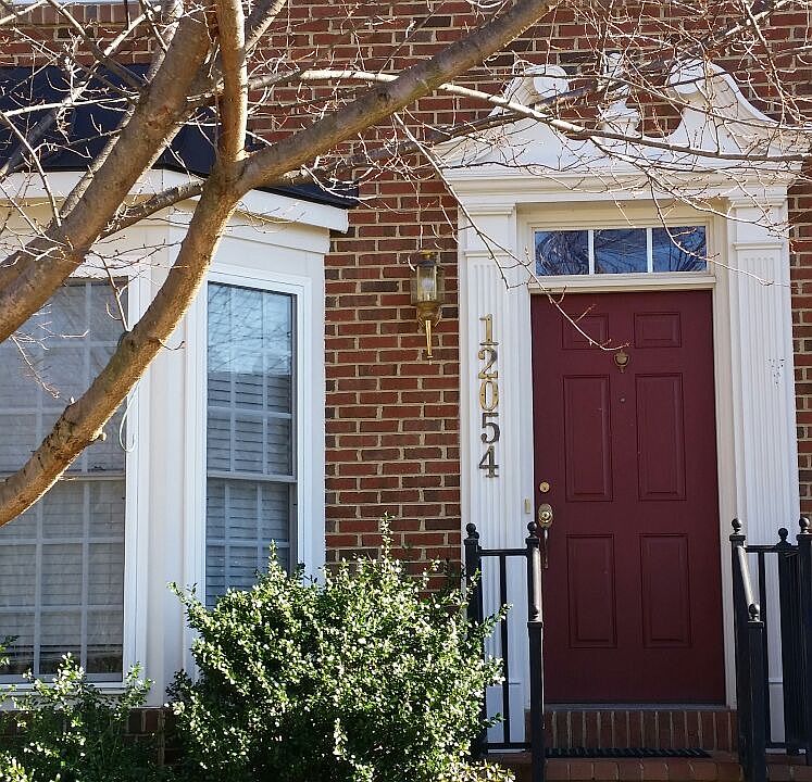Brick Front View, Bay Window