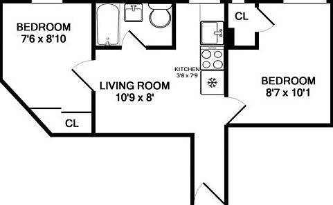 2nd image of 242 E 10th St APT 14