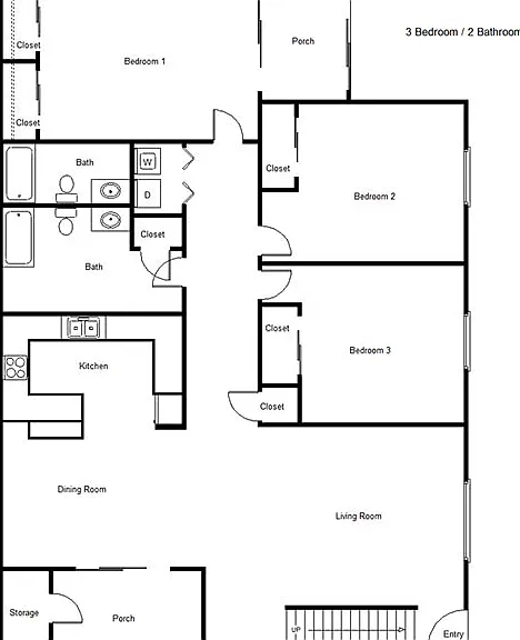 Dawnville Meadows Apartments — Photo 22