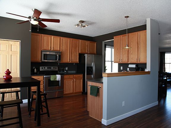 Kitchen view from Family Room.