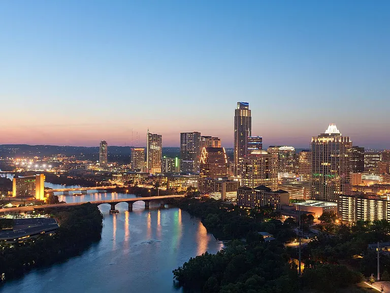 Experience the magic of waterfront nights.