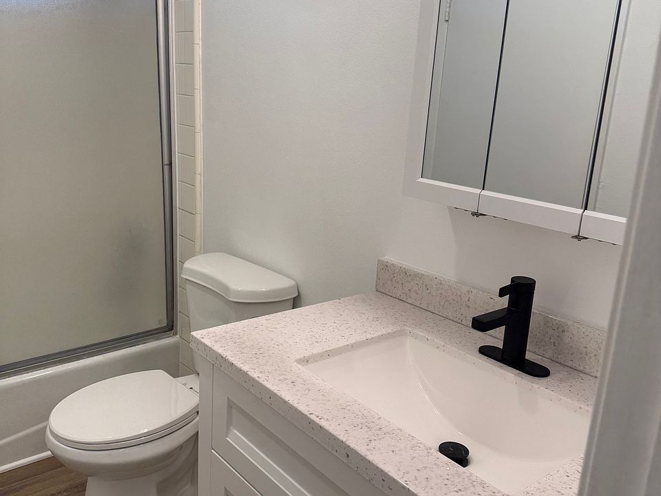 Remodeled bathroom.