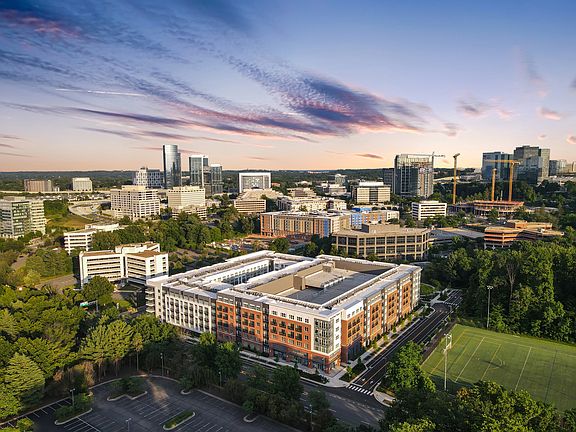 View of Hanover Tysons and nearby locations