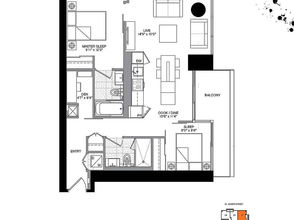 2nd image of 5 Saint Joseph St #2410