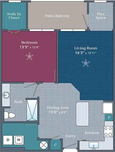 Floor plan Admiral