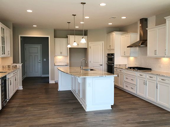 Gourmet Kitchen with Wet Bar Wine Fridge