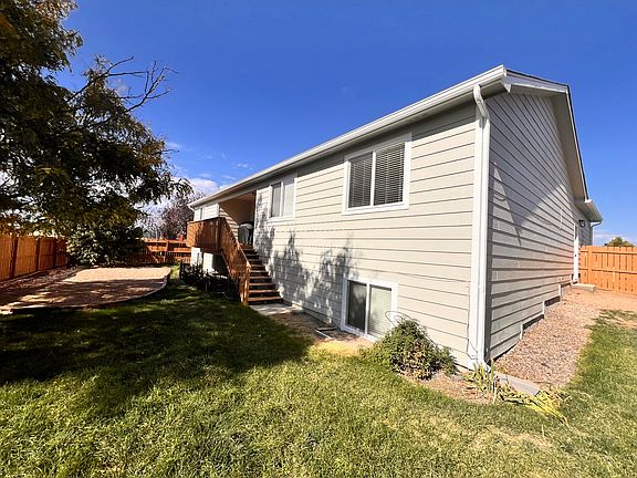 Backyard with room for play set
