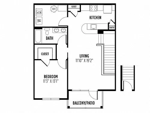 Floor plan Rutledge