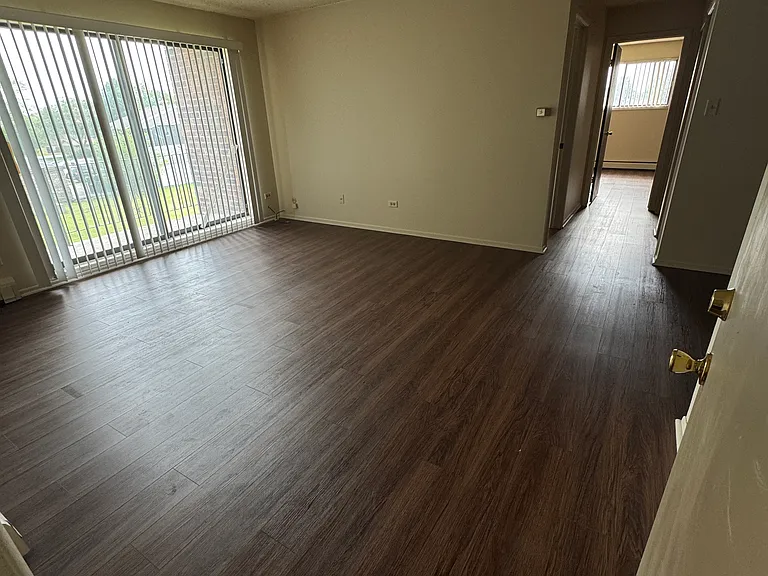 Living room with large balcony