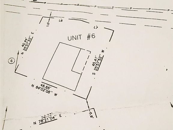 Plat map showing foot print of future expansion and development potential.