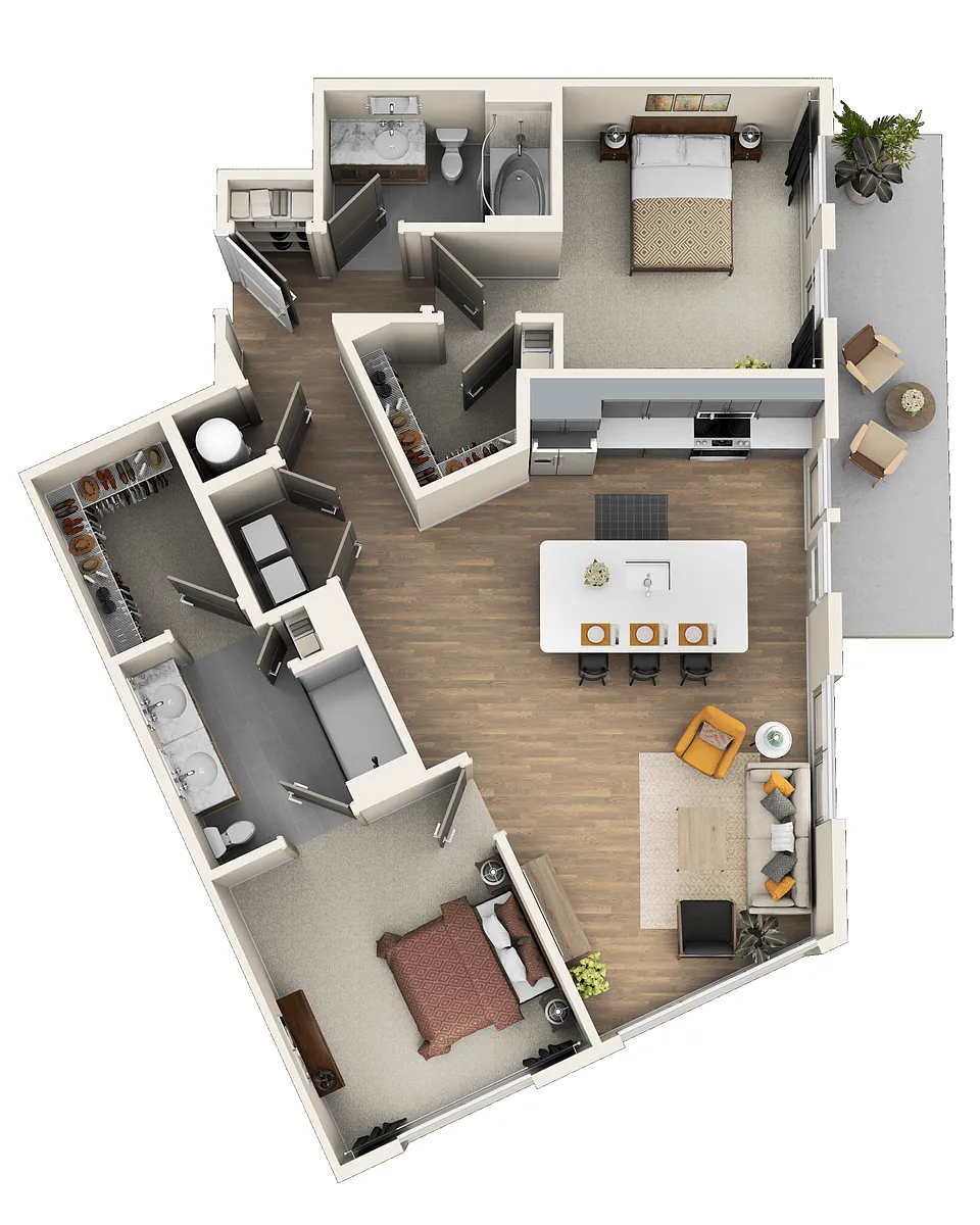 Floor plan B2