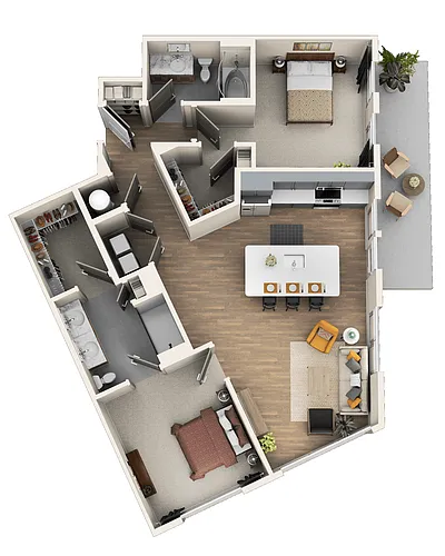 Floor plan B2
