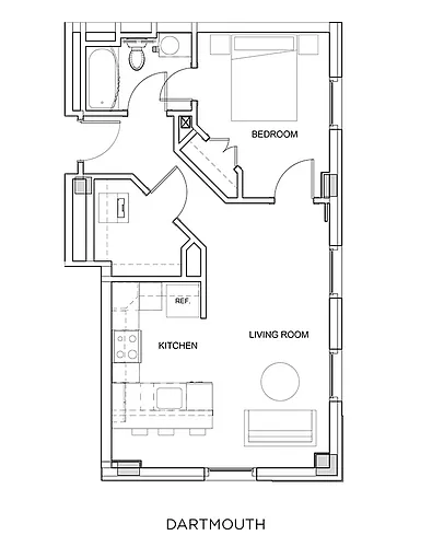 Floor plan Dartmouth