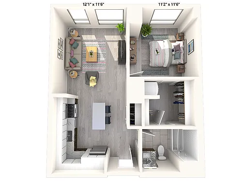Floor plan T-B7