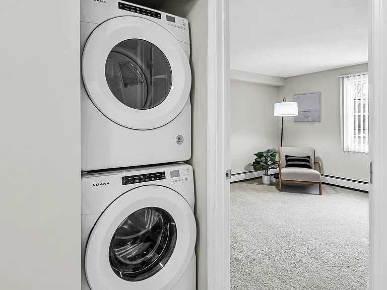 Select apartments offer in-unit washer and dryer appliances for ultimate convenience.