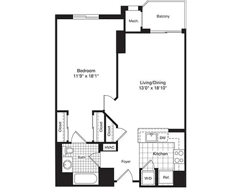 Floor plan 800