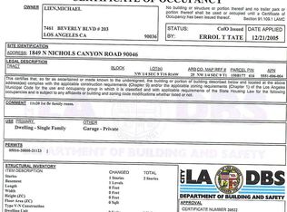 1849 Nichols Canyon Rd, Los Angeles, CA 90046