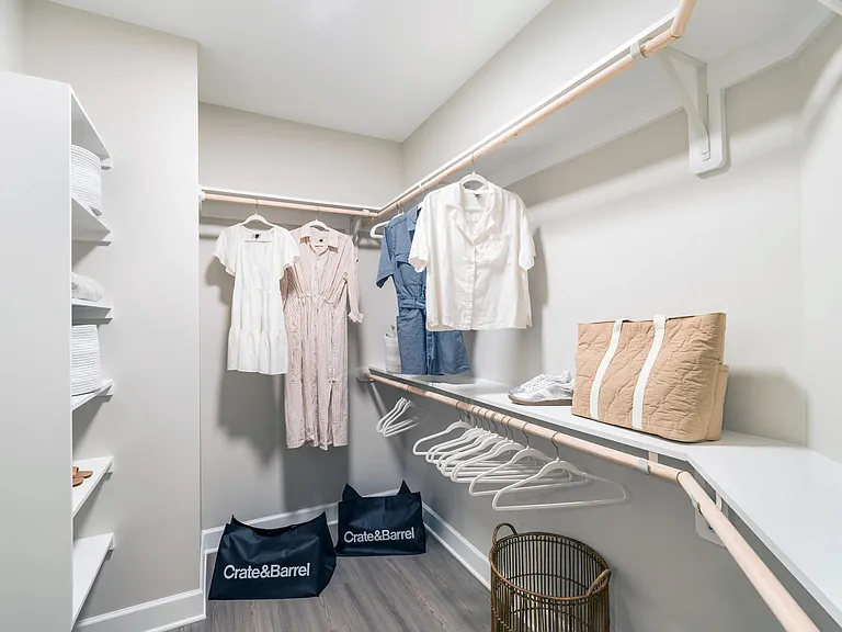 Discover the perfect blend of style and functionality at Modera Waugh! Our spacious apartment homes feature large closets and built-in storage, making organization a breeze.