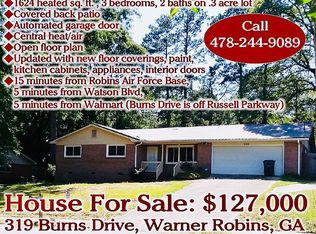 319 Burns Dr, Warner Robins, GA 31088
