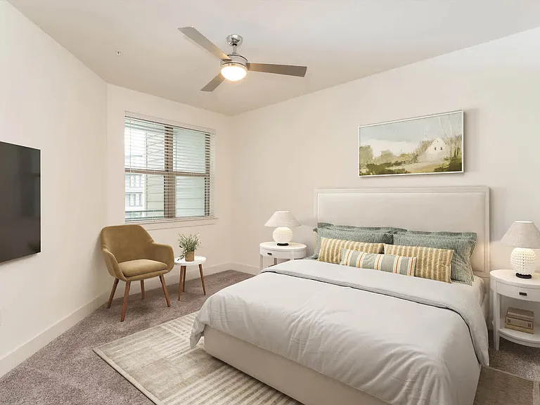 Carpeted Bedroom